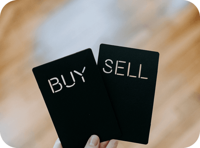 Buy and Sell cards