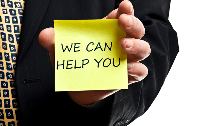 We can help you