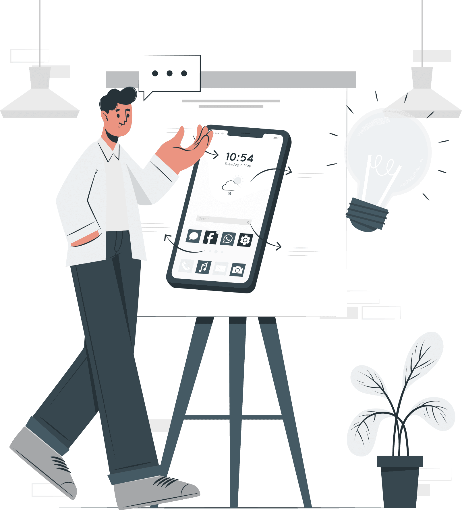 Business concept visualization prototype